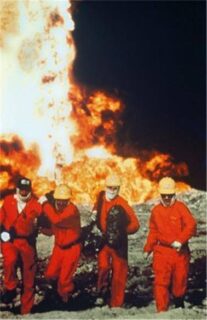 still image from Lektionen in Finsternis, by Werner Herzog